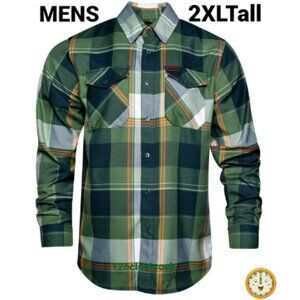 DIXXON Flannel ADVENTURIST Flannel Shirt - Men's 2XL Tall